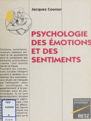 cover image of Psychologie des émotions et des sentiments